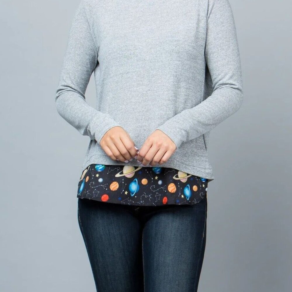 LA Soul Celestial Stars Sweater Top